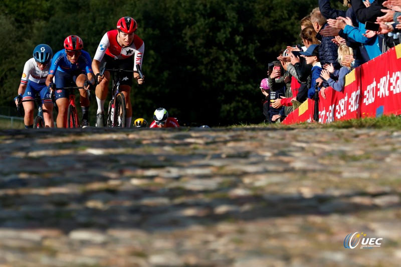 2023 UEC Road European Championships - Drenthe - Elite Women's Road Race - Mappel - Col Du VAM 131,3 km - 23/09/2023 - Marlen Reusser (Suisse) - photo Luca Bettini/SprintCyclingAgency?2023